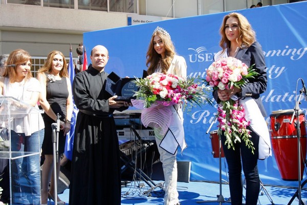 Miss Lebanon at USEK